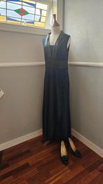 Donkerblauwe Galajurk Maat 38/40, Kleding | Dames, Jurken, Maat 38/40 (M), Blauw, Ophalen of Verzenden, Zo goed als nieuw