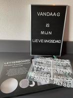 Letterbord / 144 letters en cijfers ZGAN, Huis en Inrichting, Woonaccessoires | Tekstborden en Spreuken, Ophalen of Verzenden