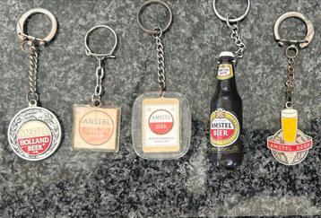 Amstel Bier Sleutelhangers - 5 stuks beschikbaar voor biedingen
