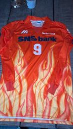 Volleybal matchworn shirt NL team Bas van de Goor, Maat XL, Ophalen of Verzenden, Zo goed als nieuw, Shirt