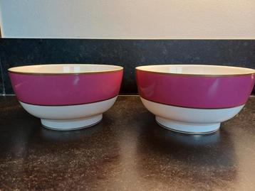 Pip Studio Chique Gold-Pink Kommen  18 cm (Set van 2) beschikbaar voor biedingen