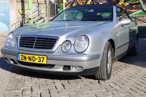 Mercedes-Benz CLK 2.0 Clk200 Cabrio Sport AUT 1999 Grijs, Auto's, Mercedes-Benz, Particulier, CLK, ABS, Airbags, Airconditioning