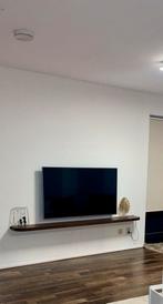 Wandplank / tv meubel walnoot, Huis en Inrichting, Kasten | Televisiemeubels, Ophalen of Verzenden, Zo goed als nieuw, 25 tot 50 cm