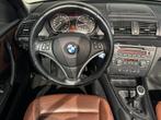 BMW 1-serie Cabrio 118i /Clima/Cruise/PDC/Leer/LMV, 1-Serie, Cabriolet, 4 stoelen, Zwart
