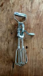 Rvs Hand garde klopper draaigarde slagroomklopper, Ophalen of Verzenden