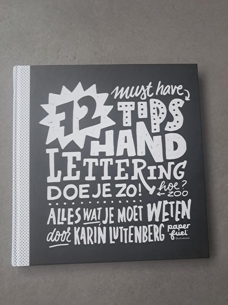 72 must have tips handlettering doe je zo boek, Hobby en Vrije tijd, Ophalen of Verzenden, Nieuw