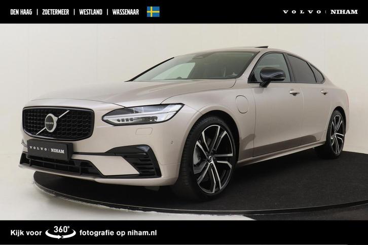 Volvo S90 T8 RECHARGE AWD ULTIMATE DARK *FULL OPTIONS!* -PAN, Auto's, Volvo, Bedrijf, Te koop, S90, 360° camera, 4x4, ABS, Achteruitrijcamera