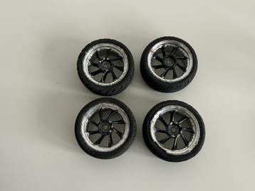 4x banden onroad 1/10 rc auto beschikbaar voor biedingen