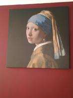 Meisje met de Parel - Vermeer Reproductie, Antiek en Kunst, Kunst | Schilderijen | Klassiek, Ophalen