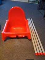 Nette rode kinderstoel ikea, Kinderen en Baby's, Ophalen of Verzenden, Gebruikt, Meegroeistoel