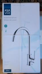AquaVive Shire Keukenmengkraan - Nieuw in Verpakking, Ophalen of Verzenden, Nieuw, Chroom, Kraan