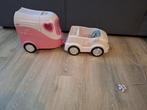 Baby born auto+paardenkar, Kinderen en Baby's, Speelgoed | Poppen, Ophalen, Gebruikt, Babypop