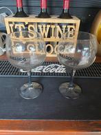 Bulldog gin glazen, Verzamelen, Glas en Borrelglaasjes, Ophalen of Verzenden, Zo goed als nieuw