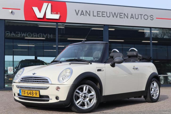 MINI Cabrio 1.6 One Pepper | Lees Tekst | Zo Mee | Read Text, Auto's, Mini, Bedrijf, Te koop, Cabrio, ABS, Airbags, Airconditioning