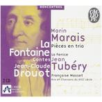 2CD Marin Marais/Jean de la Fontaine : Pieces en trio, Ophalen of Verzenden, Middeleeuwen en Renaissance, Zo goed als nieuw, Overige typen