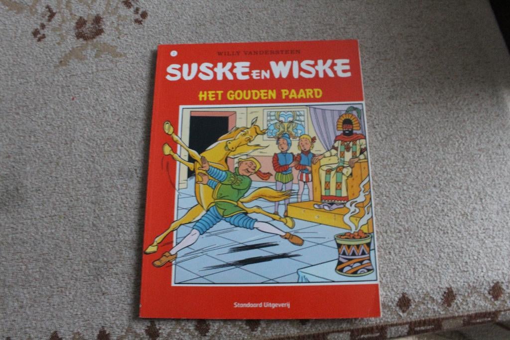 2. Suske en Wiske. Het Gouden Paard, Eén stripboek, Ophalen of Verzenden, Zo goed als nieuw