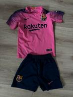Meisjes Barcelona tenue maat 104 - 116, Sport en Fitness, Voetbal, Set, Maat XS of kleiner, Gebruikt, Ophalen of Verzenden