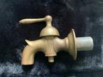 Antieke messing/bronzen pompkraan, kraan, Ophalen of Verzenden, Koper