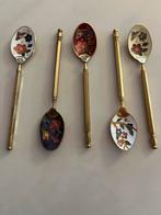 5 Japanse porseleinen lepeltjes, Ophalen of Verzenden, Gebruikt, Overige materialen, Overige typen