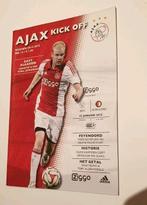 4 Verschillende Ajax programma boekjes, Boek of Tijdschrift, Ophalen of Verzenden, Zo goed als nieuw, Ajax