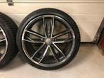 20inch Audi RS5 Style Velgen! Zgn A merk Banden! 5x112!, Auto-onderdelen, Banden en Velgen, Gebruikt, 255 mm, Banden en Velgen