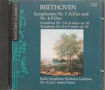 Cd : Beethoven - Symphonien Nr. 7 und Nr. 8 {4010}, Ophalen of Verzenden, Classicisme, Gebruikt, Orkest of Ballet