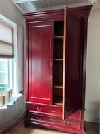 Antiek,Hoge,kast, 2.54 h,demontabel,planken, lades, 1920/30, Ophalen