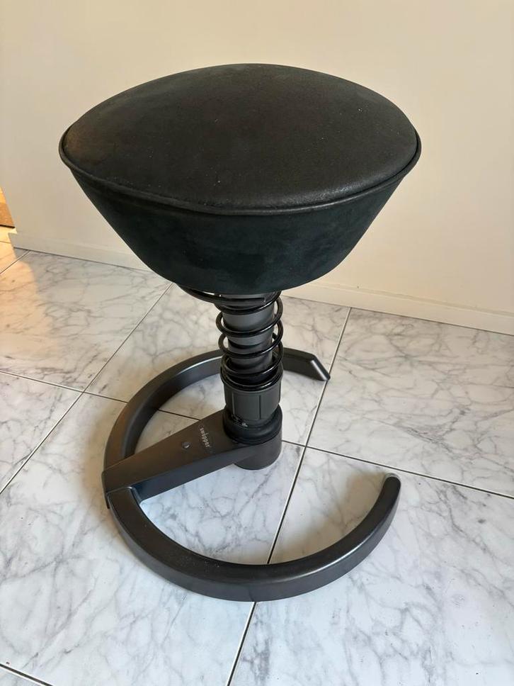 Swopper Stoel - Actief Zitten, Huis en Inrichting, Stoelen, Gebruikt, Eén, Stof, Zwart, Ophalen