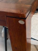 Stoere eettafel, kersenhouten kleur., Huis en Inrichting, Ophalen, Gebruikt, 50 tot 100 cm, Warm