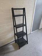 Mooie zwarte decoratie ladder/planken kast, Huis en Inrichting, Ophalen, Zo goed als nieuw
