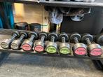 Rubberen dumbells 2-3 en 4 kg gewichten, Dumbbell, Gebruikt, Dumbells, Gewichten