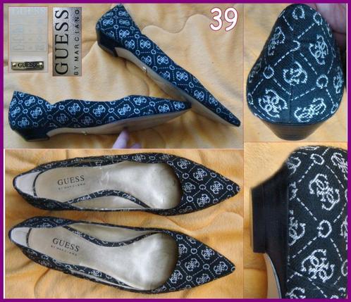 ZGAN pumps/instappers van GUESS by MARCIANO maat 39, Kleding | Dames, Schoenen, Zo goed als nieuw, Pumps, Zwart, Ophalen of Verzenden
