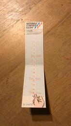 Strippenkaart blauw fl 8,05, Verzamelen, Ophalen of Verzenden, Zo goed als nieuw, Trein, Overige typen