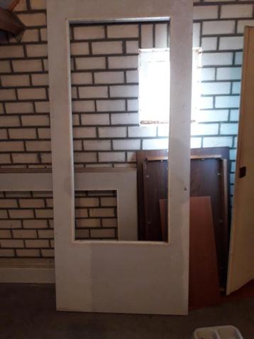 boarddeur met glasopening 93x211,5 beschikbaar voor biedingen