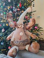 Gezellige Kerst rendier gnoom knuffel nieuw, té schattig!, Diversen, Kerst, Ophalen of Verzenden, Zo goed als nieuw