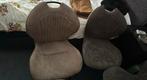 4 eetkamer stoelen, Ophalen, Zo goed als nieuw, Grijs, Vier