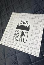 MOET WEG! Houten Wandplank en houten decoratie zwart/wit, Kinderen en Baby's, Kinderkamer | Inrichting en Decoratie, Ophalen, Zo goed als nieuw