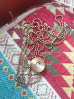 Melano ketting, Ophalen of Verzenden, Gebruikt, Bruin, Overige materialen
