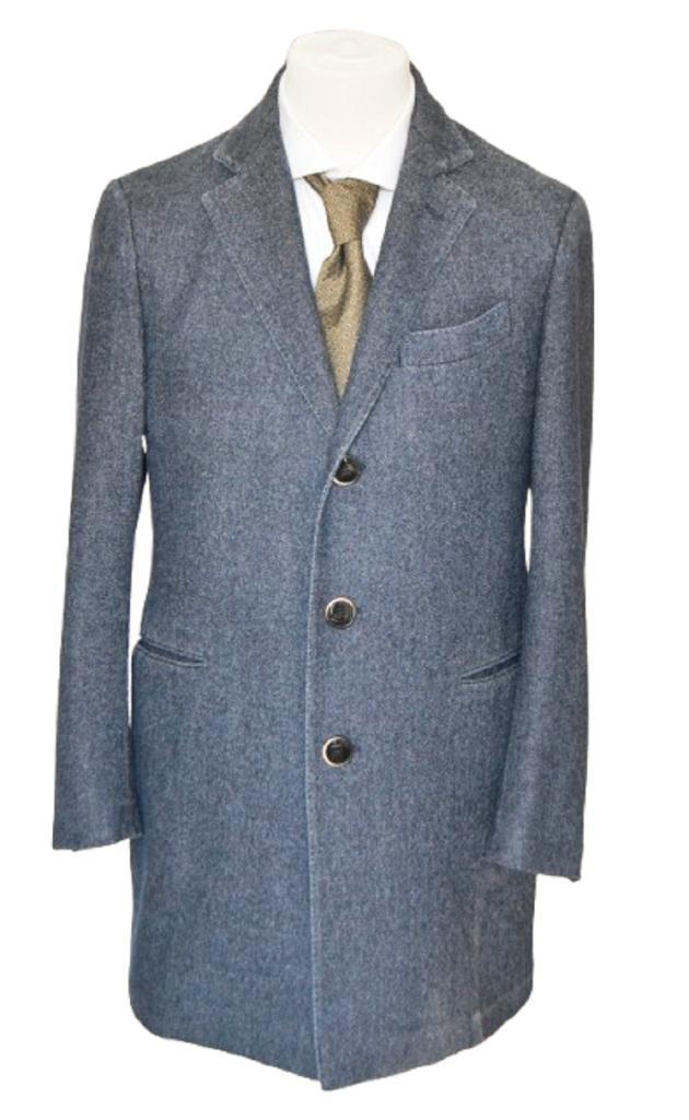 Lardini constructed coat, distressed mantel, Mt. 50 / M, Kleding | Heren, Jassen | Winter, Zo goed als nieuw, Maat 48/50 (M), Blauw