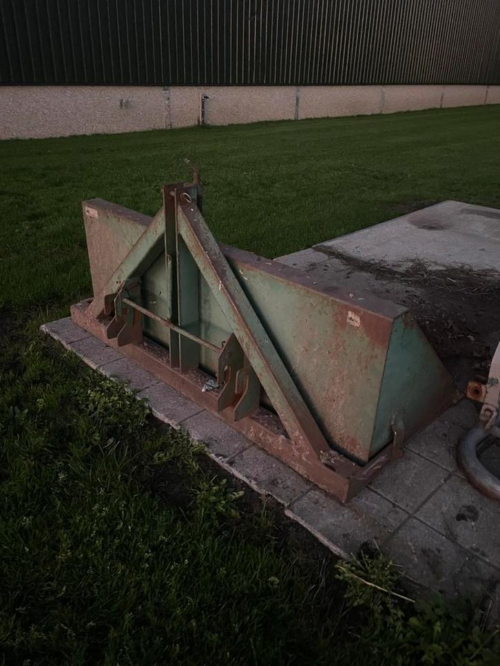 Jako grondbak / transportbak, Doe-het-zelf en Verbouw, Metalen, Gebruikt, IJzer, Ophalen