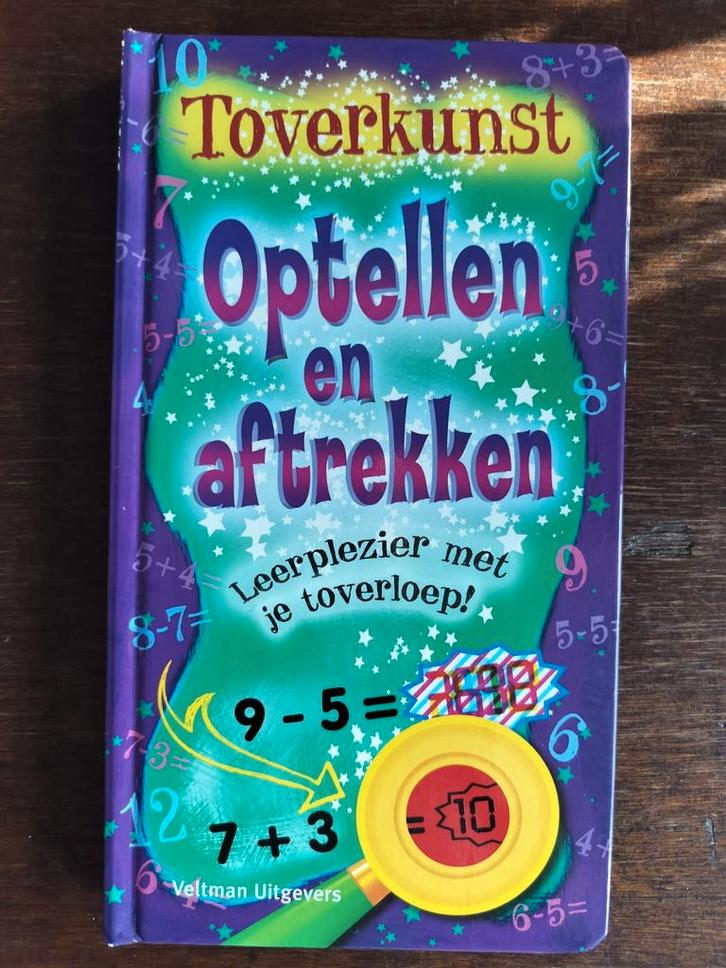 Toverkunst Optellen en Aftrekken Leerboek, Boeken, Kinderboeken | Baby's en Peuters, Zo goed als nieuw, Ophalen of Verzenden