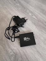 Optische audio omvormer - Optisch naar tulp, Ophalen of Verzenden, Gebruikt, Minder dan 2 meter, Optische kabel