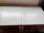 2 IKEA bijzettafels lack, Huis en Inrichting, Gebruikt, Vierkant, 55 tot 75 cm, Ophalen