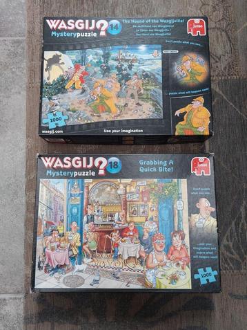 2 Wasgij Mystery puzzels (nr 14 en 18) beschikbaar voor biedingen