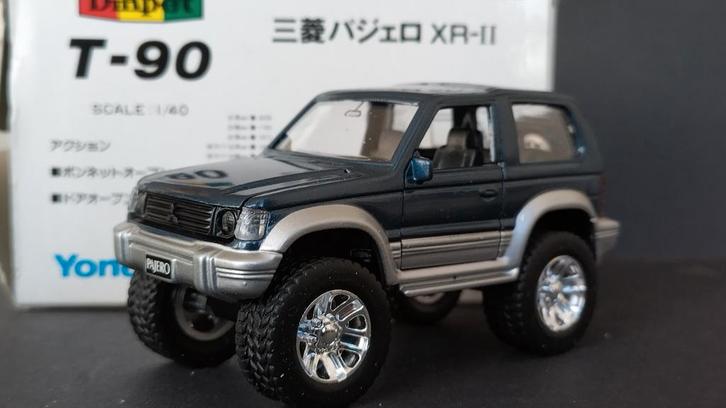Mitsubishi Pajero 4x4 1:40 Diapet Yonezawa Japan Pol, Hobby en Vrije tijd, Modelauto's | 1:43, Nieuw, Auto, Verzenden