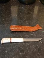 Vintage handgemaakt jachtmes rendier/ hert gewei/ bot heft, Ophalen of Verzenden