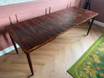 Eettafel deens midcentury vintage uitschuifbaar, Huis en Inrichting, Tafels | Eettafels, Ophalen, Deens, 200 cm of meer, 50 tot 100 cm