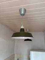 Groene ikea hanglampen, Ophalen of Verzenden, Gebruikt, Metaal, Minder dan 50 cm