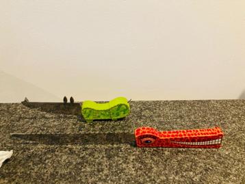 Pylones messen Kaas- & Broodmes Krokodil & Alligator Design  beschikbaar voor biedingen