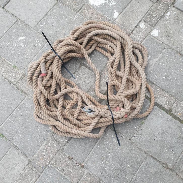 Touw - 30mm dik, Watersport en Boten, Accessoires en Onderhoud, Gebruikt, Lijn of Blok, Ophalen of Verzenden